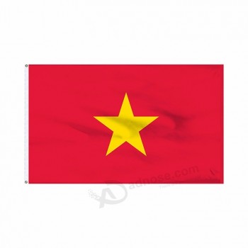 全印装饰3X5越南国旗，庆典定制越南国旗