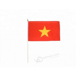bandiera sventolante mano vietnam 30 * 45cm