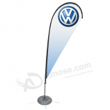 gestrickte volkswagen logo swooper federflagge aus polyester