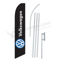 banderas impresas promocionales de Volkswagen