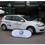 Bohnenform tragbare Pop Up Volkswagen Banner für den Sport