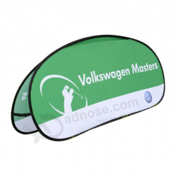 Sports de plein air Polyester Volkswagen Pop Out Banner Custom