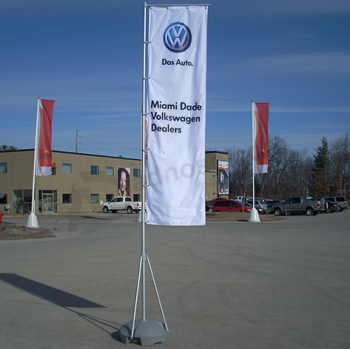 geschäftswerbung volkswagen flattern flagge volkswagen klingenfahne