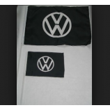 Autoracen polyester Volkswagen hand zwaaien vlag aangepaste