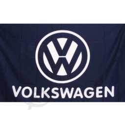 Polyester Volkswagen Logo Advertising Banner Volkswagen Advertising Flag