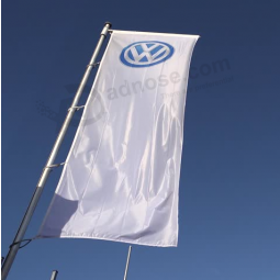 Custom advertising Volkswagen wind flag Volkswagen logo blade flags