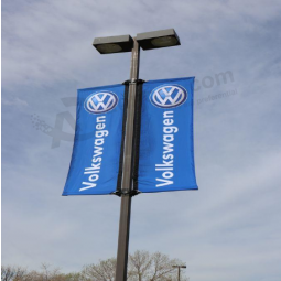 Custom Design Volkswagen Rectangle Sign Volkswagen Street Pole Banner