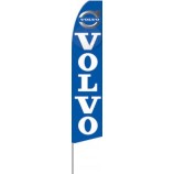 volvo dealership swooper feather banner flag sign
