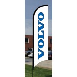 Kit de bandera de plumas de 10 '- volvo - (Kit completo)