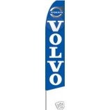 vlag van volvo feather banner (complete set)