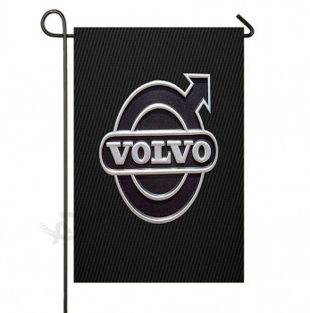 dongingp carbon volvo logo lujo diseñado bienvenido verano jardín bandera bandera estacional bandera decoración al aire libre bandera