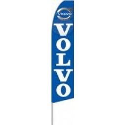 Volvo 12-foot Swooper Feather Flag