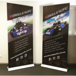 Kundenspezifisches Druck-Roll-up-Display für Yamaha-Werbung