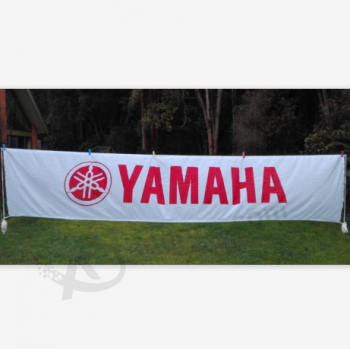 Bannière rectangulaire Yamaha volante extérieure pour la publicité automobile