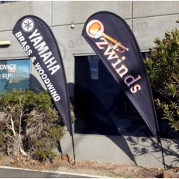 teardrop yamaha werbeflagge gedruckt yamaha feder banner