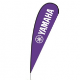 yamaha beach flag polyester yamaha logo feder strand flagge