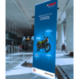 billige kundenspezifische yamaha werbung aufrollen stehen