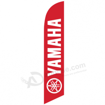 bandiera yamaha swooper bandiera yamaha logo piuma personalizzata