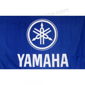 Bannière volante d’exposition de drapeau d’exposition de moto Yamaha personnalisée