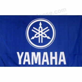 bandera de exhibición de motocicletas yamaha personalizada bandera voladora