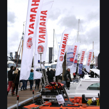 drapeaux Yamaha swooper imprimés personnalisés promotionnels