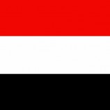 Custom promo Polyester printing syrian yemen national country flag with pole