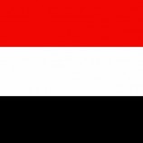benutzerdefinierte Promo Polyester Druck syrischen Jemen Nationalflagge mit Pfosten