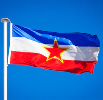 Heiße Verkaufsjugoslawien-Fahnenflaggenjugoslawien-Landesflagge