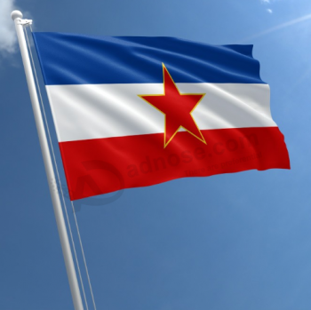 Decoración 3X5 yugoslavia bandera celebración yugoslavia bandera nacional