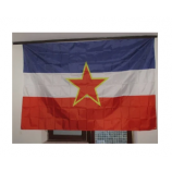 riesige Flagge von Jugoslawien 240x160cm mit hoher Qualität