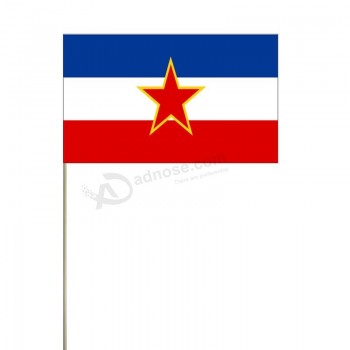reino da jugoslávia 1918-1943 bandeira em miniatura
