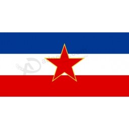 4 х 6 'югославский сильный ветер, фарфор сделан флаг