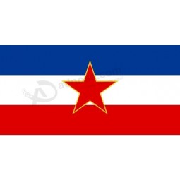 4 'x 6' yugoslavia viento fuerte, bandera china