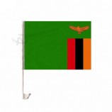 venta en línea muilti-color impresión poliéster banner zambia Bandera de ventanas de automóviles