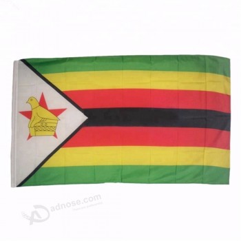 bandiera nazionale dello Zimbabwe del paese per esterno