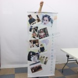 Banner scorrevole tenuto in mano personalizzato bandiera tessuto fai da te festival