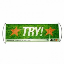 individuell bedruckte einziehbare Fan Hand scrollen Banner