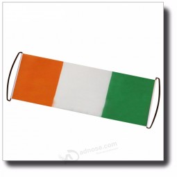 Sportfan Hand Scrollen Banner Flagge