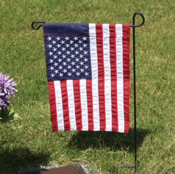 Banderas de jardín americanas personalizadas de fábrica de venta caliente