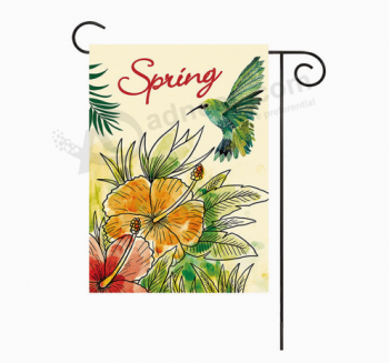 Drapeau de jardin saisonnier de haute qualité avec impression personnalisée