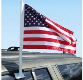 États-Unis Clip de fenêtre américain sur le drapeau de voiture des États-Unis