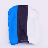 fabriek aangepaste nationale vlag auto hoofdsteun cover
