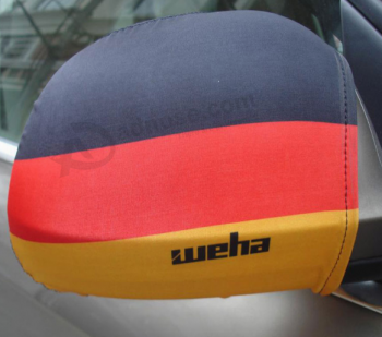 Drapeau de fenêtre de voiture bon marché drapeau miroir de voiture national miroir de voiture chaussettes