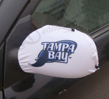cubierta flexible de la bandera del espejo lateral del calcetín del espejo del automóvil con su logotipo