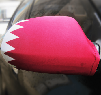 Tutti i paesi del mondo qatar bandiera specchio auto all'ingrosso