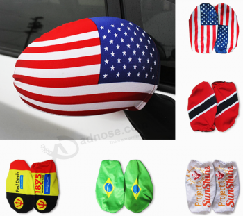 High quality all countries car mirror flag cover for sale