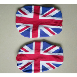 Spandex polyester miroir de voiture drapeau de couverture de l’Irlande