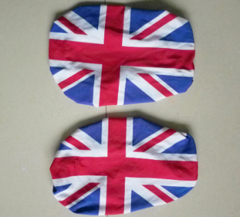 Spandex polyester miroir de voiture drapeau de couverture de l’Irlande