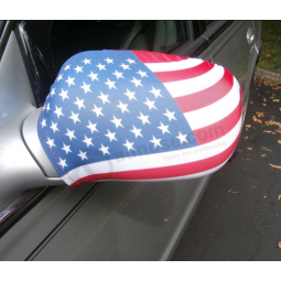 China manufacturer promotion car mirror national flag cover