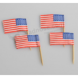 Cake Topper Bunting USA Mini Zahnstocher Flagge